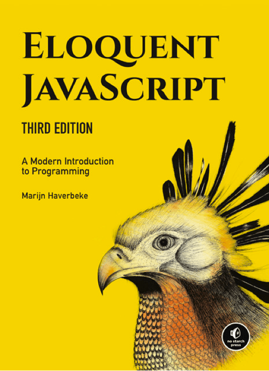 Eloquent Javascript book cover